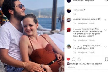 Mina Başaran'ın kardeşi, Can Başaran Mina Küçük ile aşk yaşıyor