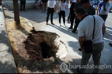Panik yaratan görüntü!