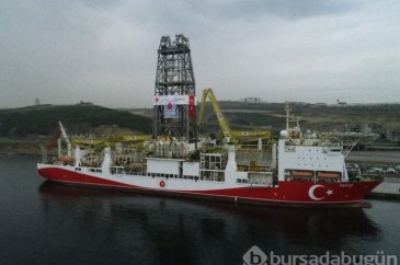 Yavuz gemisi Akdeniz'e uğurlandı