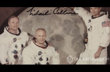 Apollo 11'den daha önce yayınlanmamış yeni kare