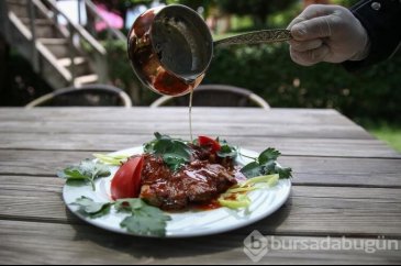 Mantardan döner kebap