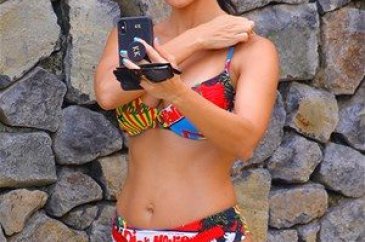 Kourtney Kardashian tatilde
