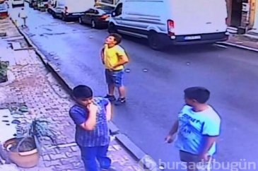 İkinci kattan düşen bebeği havada yakaladı
