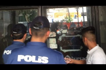 Genç kız ortalığı birbirine kattı