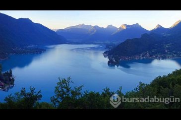 Avrupa'nın en temiz gölü Annecy
