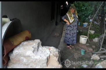 Gümüşhane'de korku dolu anlar