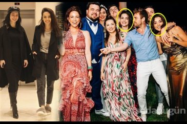 Güzel oyunculardan dostluğu bitiren fotoğraf