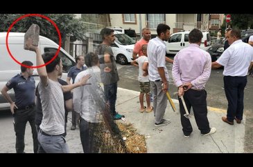 Beylikdüzü'nde ortalık savaş alanına döndü
