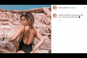 Wanda Nara'nın yeni pozları sosyal medyayı salladı...