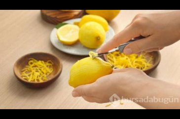 Limon kabuğunun faydaları...