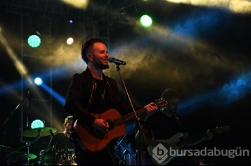Bursa'da festival kapanışı Emre Aydın'la...
