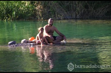 Deniz yerine göl, gitar yerine saz... Bodrum ve Marmaris'i aratmıyo...