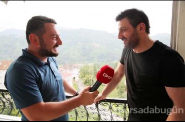 Köyünde huzur buluyor
