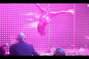 Jennifer Lopez'in direk dansı hazırlığının kamera arkası