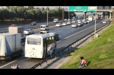 İstanbul'da ölüm şeridi!