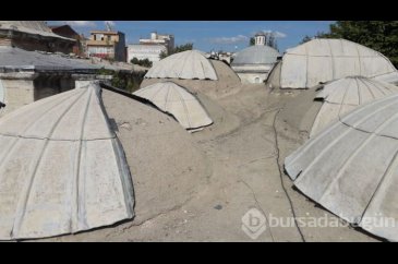 Sokullu'nun yaptırdığı külliyenin kubbe kurşunları çalındı