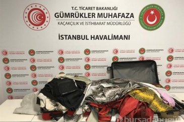 İstanbul Havalimanı'nda ele geçirildi: Değeri 320 bin lira