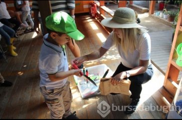 Küçük çiftçiler Hasat Festivali'nde ürünlerini topladı