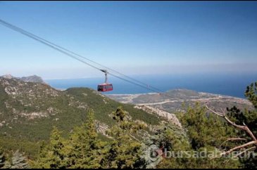 Tahtalı Teleferik ile 12 dakikada 2 bin 365 metreye