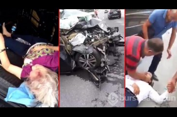 İstanbul'da feci kaza! 2 ağır yaralı