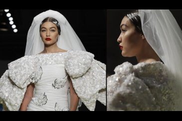 Gigi Hadid'in gelinliği