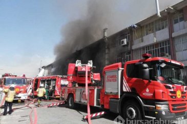 Başakşehir İkitelli Organize Sanayi Bölgesi'nde yangın