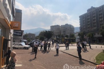 Bursa'da deprem paniği
 