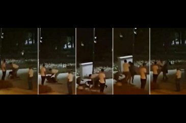 Antalya'da kadın öldüresiye dövüldü çevredekiler izledi