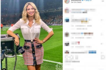 İtalyan spor spikeri Diletta Leotta taciz!
