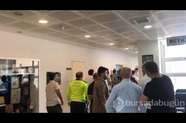 Bursa'da makam odasında rehin alındı!
