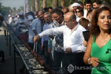 Adana'da dünya rekoru kırıldı!