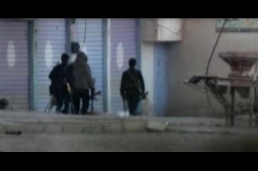Teröristlerin çekilme anları böyle görüntülendi