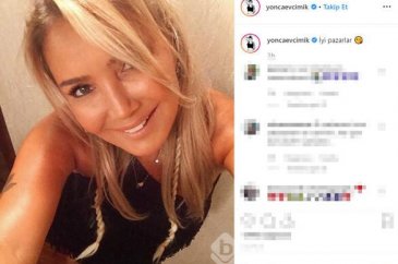 Yonca Evcimik'in nostalji paylaşımı