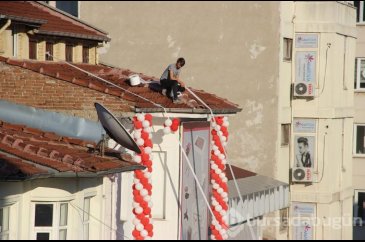 Ölümle dans etti!