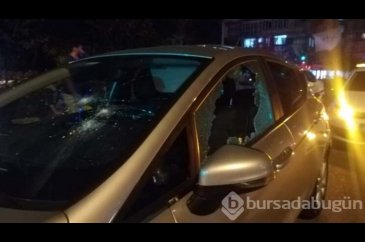 Kadın sürücü levyeyi kaptı!