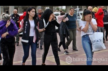 Alanya'da fuhuş baskını!