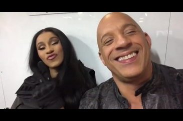 Cardi B Hızlı ve Öfkeli 9 filminin kadrosunda!