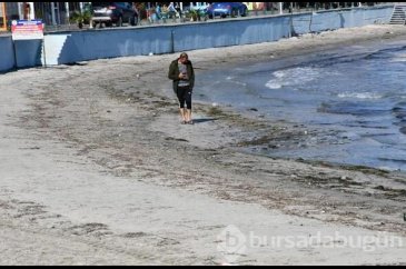 Tekirdağ'da deniz 25 metre çekildi