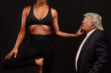 Donald Trump'lı iç çamaşırı reklamı!