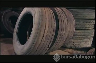 Eski lastiği yeni gibi yaptılar