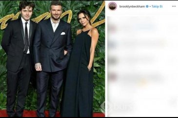 David Beckham'ın oğlu da babası gibi çapkın!