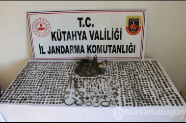 Kütahya'da tarihi eser kaçakçılığı operasyonu!