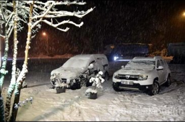 Yağdı yağacak derken 10 santimetreye ulaştı!