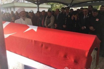 Şehit Uzman Çavuş, toprağa verildi