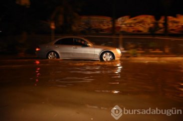 Bodrum'da sağanak!
