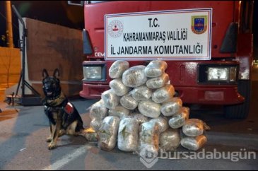 Çekicide 47 kilo esrar ele geçirildi!