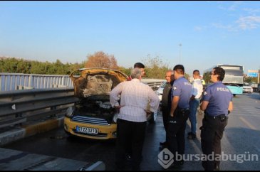 6 bin liraya yaptırılan otomobil 5'inci kilometrede yandı