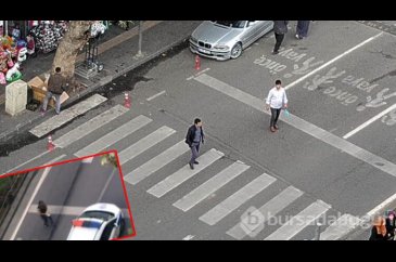 Trafikteki tartışma bakın nasıl son buldu
