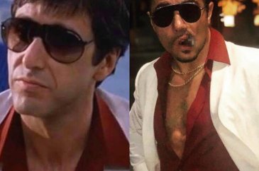 "Kendini Tony Montana sanıyor!"
