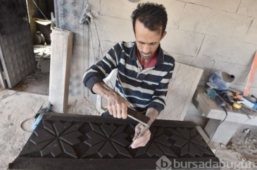 Ahlat taşı usta ellerde